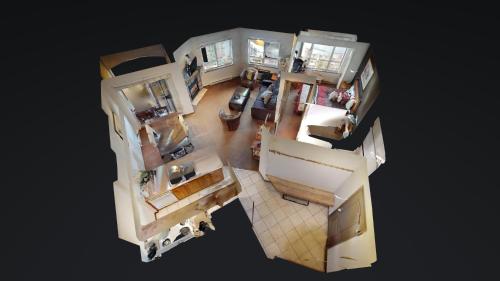 Χώρος καθιστικού στο Whistler Blackcomb Vacation Rentals - Village North