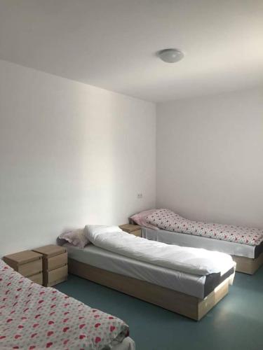 Кровать или кровати в номере Hostel BAZA