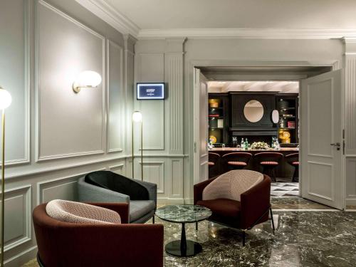 Un lugar para sentarse en Sofitel Roma Villa Borghese