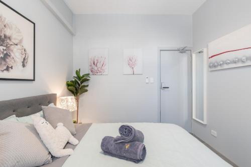 Krevet ili kreveti u jedinici u okviru objekta 1 Private Double Bed With In Sydney CBD Near Train UTS DarlingHar ICC C hinaTown - ROOM ONLY