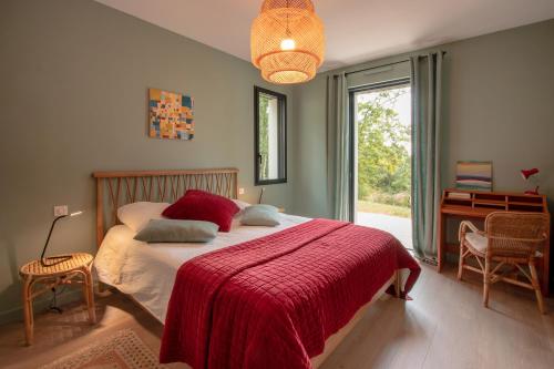 Postel nebo postele na pokoji v ubytování Villa Nakalta