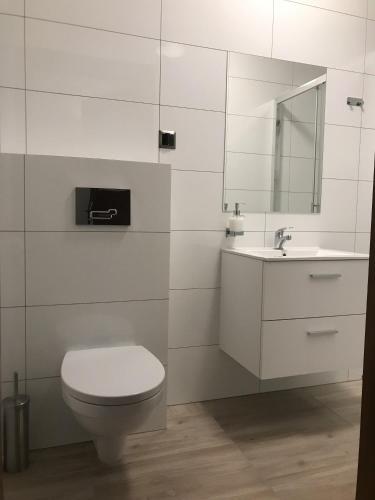 Bilik mandi di Motel i Restauracja "Pod Basztą"