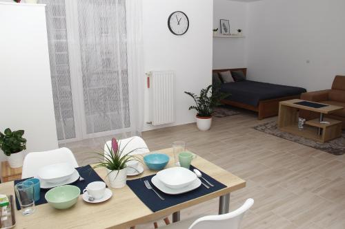 Posezení v ubytování Vadvirág Apartman
