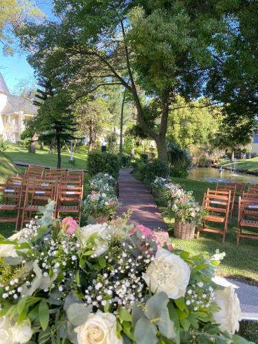 Κήπος έξω από το Parque Hotel Jean Clevers