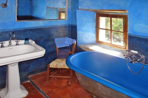 Ett badrum på Mulino Francesco Saverio