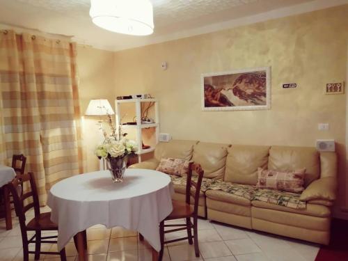 O zonă de relaxare la Castelpetroso Bed&Food