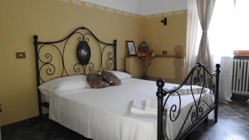 Postel nebo postele na pokoji v ubytování Appartamenti La Menaresta quiet & relax near Bellagio