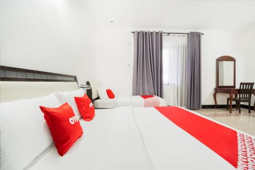 Letto o letti in una camera di Hotel O Kulim Inn