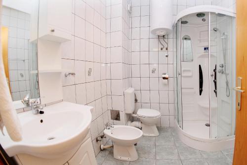 A bathroom at Darijan Apartments