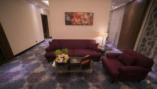 Ruang duduk di Casablanca Grand Hotel