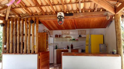 Dapur atau dapur kecil di Pousada Dolce Mare