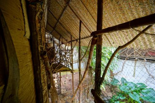 an inside view of a building with a window at Saraya in Sangolda