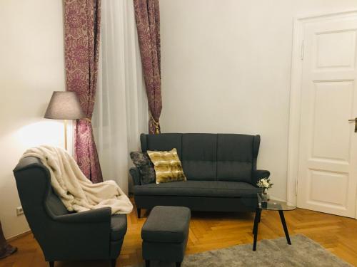 Un lugar para sentarse en Villa Gutenberg Residenz