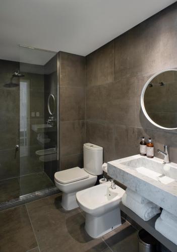 Ένα μπάνιο στο Palacio Paz Boutique Hotel