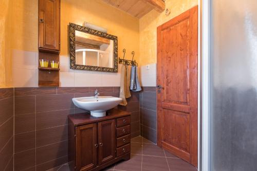 Kylpyhuone majoituspaikassa The Istrian Stone House