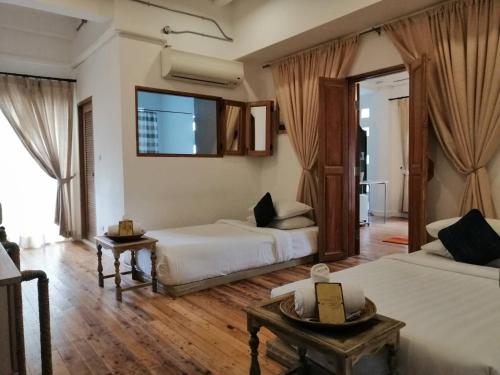 เตียงในห้องที่ ยาหยี