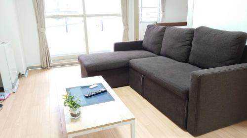 Zona de estar de すすきの駅から徒歩9分 アクセス便利 Shimaya Building 605 島屋ビル