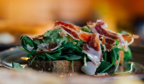 Mad på vandrehjemmet eller i nærheden