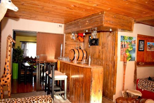 Ruang duduk di Zufike Self Catering
