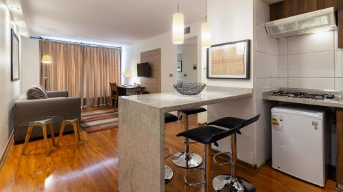 Η κουζίνα ή μικρή κουζίνα στο Time Suite - Comfort Apartments