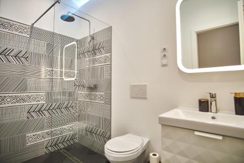 Koupelna v ubytování K95 Apartment - Budapest