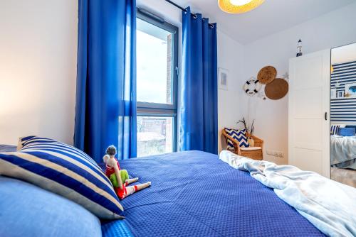 Postel nebo postele na pokoji v ubytování Anchor Apartments MARINE