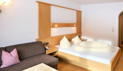 Cama o camas de una habitación en Hotel Sabine