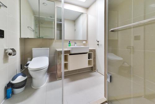 Koupelna v ubytování Highvill Luxury Apartments