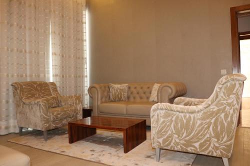 Zona de estar de Afrin Prestige Hotel