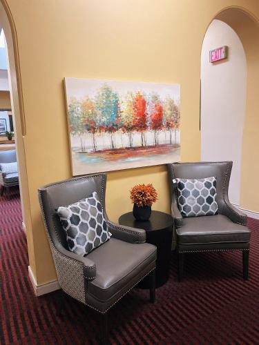 Zona de estar de The Met Hotel