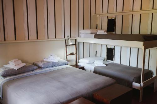 Cama o camas de una habitación en B&B Timeout