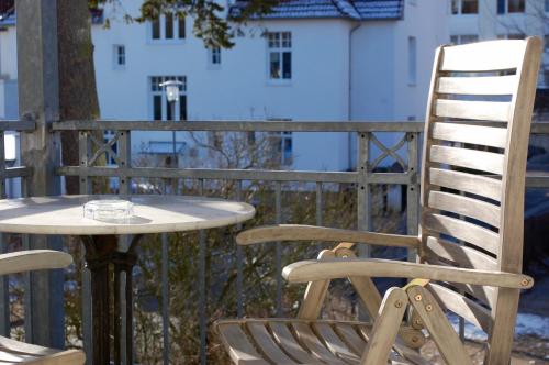 Ein Balkon oder eine Terrasse in der Unterkunft Villa Möwenstein