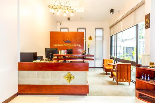 Χώρος καθιστικού στο CoolLand Residence & Spa