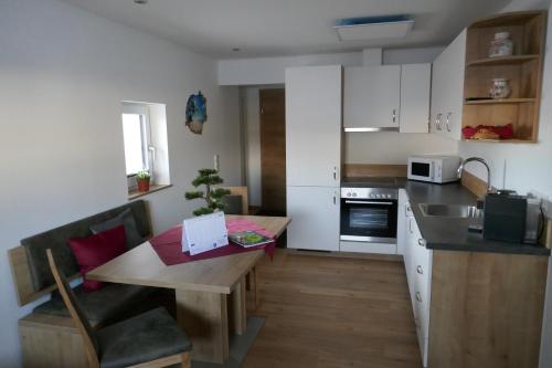 Kuchyňa alebo kuchynka v ubytovaní Apartment Hochkönigblick Pilzegg