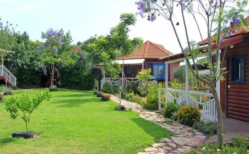 Jardín al aire libre en צימר בגבעה