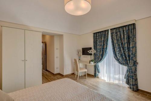 Postel nebo postele na pokoji v ubytování Agriturismo La Peppina