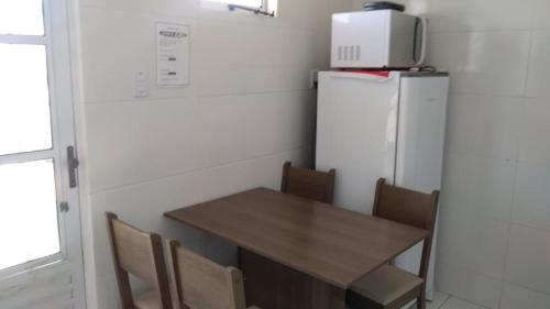 Dapur atau dapur kecil di Residencial Dom Laurindo