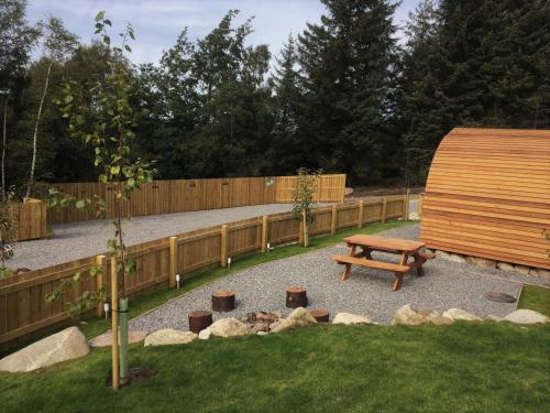 Zahrada ubytování Tomatin Glamping Pods