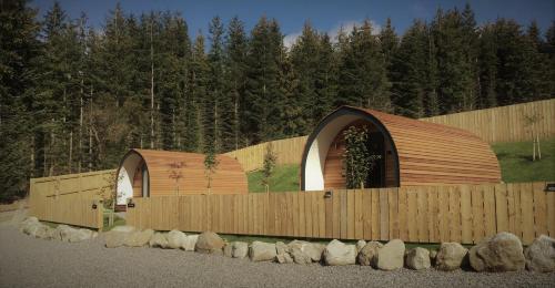 Зображення з фотогалереї помешкання Tomatin Glamping Pods у місті Інвернесс