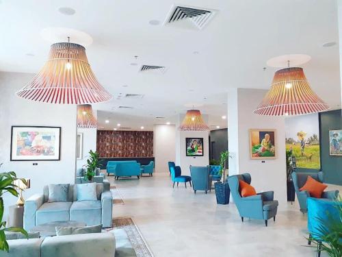 Posezení v ubytování H Elite Design Hotel