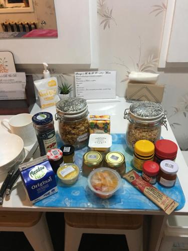 Comida en el bed and breakfast o alrededores