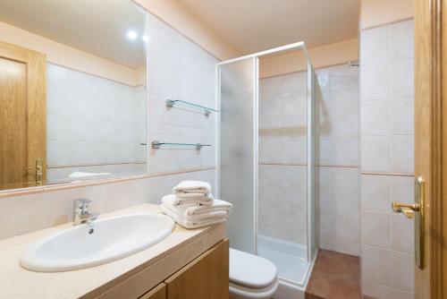 Kamar mandi di Refugis Les Fonts Canillo