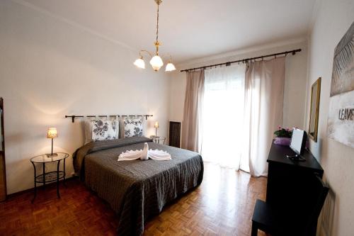 Ein Bett oder Betten in einem Zimmer der Unterkunft A Casa Di Enza