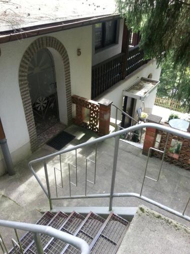 Μπαλκόνι ή βεράντα στο Ferienhaus Weise