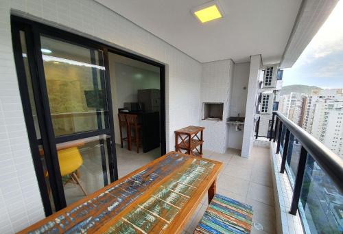 Balkoni atau teres di Flats Capitania Varam Pitangueiras