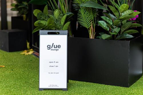 Zahrada ubytování Glue Hotel