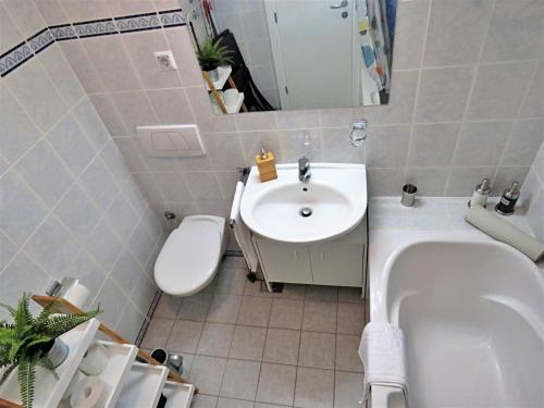 Kúpeľňa v ubytovaní Mitra Zonata Orange