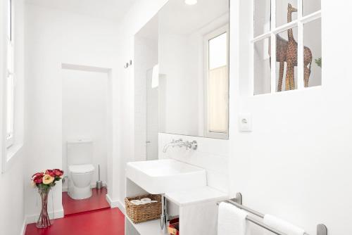Koupelna v ubytování Oporto Classic Apartment