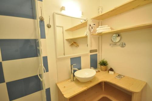 Koupelna v ubytování l' Edelweiss B&B Chambre d'Hôtes