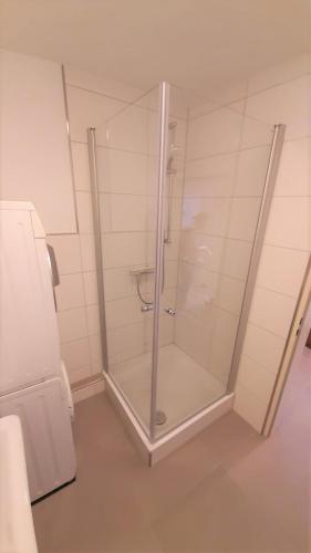Ένα μπάνιο στο Ferienwohnung Erholung in Altastenberg